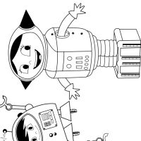 Desenhos para colorir Show de Luna