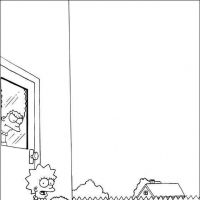 Desenhos para colorir Simpsons
