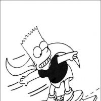 Desenhos para colorir Simpsons