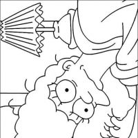 Desenhos para colorir Simpsons
