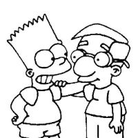 Desenhos para colorir Simpsons