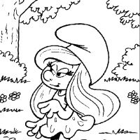 Desenhos para colorir Smurfs