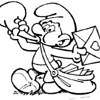 Desenhos para colorir Smurfs