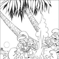 Desenhos para colorir Smurfs