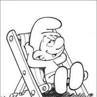 Desenhos para colorir Smurfs