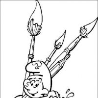 Desenhos para colorir Smurfs