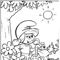 Desenhos para colorir Smurfs