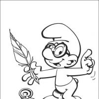 Desenhos para colorir Smurfs