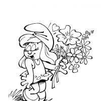 Desenhos para colorir Smurfs