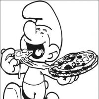 Desenhos para colorir Smurfs