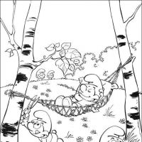 Desenhos para colorir Smurfs