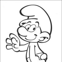 Desenhos para colorir Smurfs