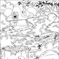 Desenhos para colorir Smurfs
