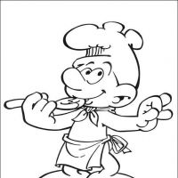 Desenhos para colorir Smurfs