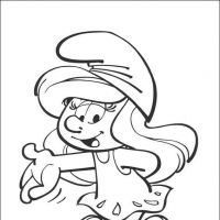 Desenhos para colorir Smurfs