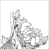 Desenhos para colorir Smurfs