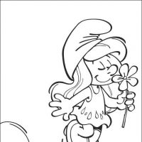 Desenhos para colorir Smurfs