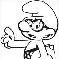 Desenhos para colorir Smurfs