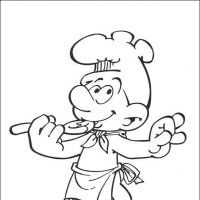 Desenhos para colorir Smurfs
