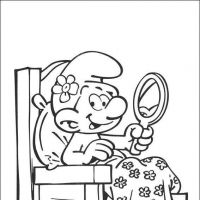 Desenhos para colorir Smurfs