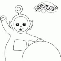Desenhos para colorir Teletubbies