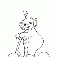 Desenhos para colorir Teletubbies