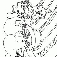 Desenhos para colorir Teletubbies