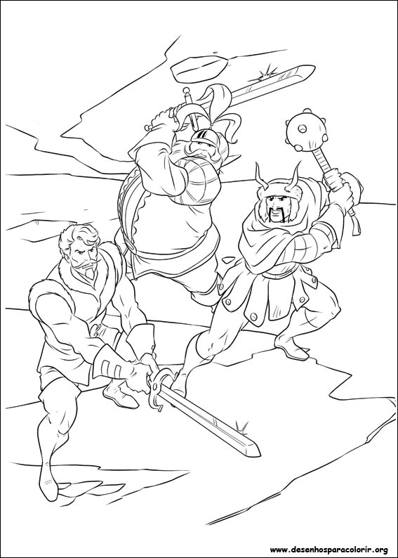 Desenho para colorir