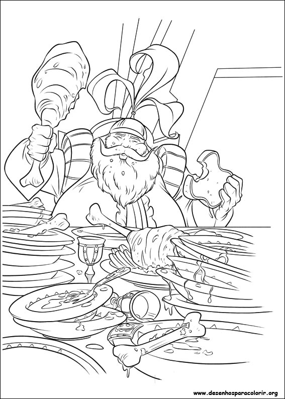 Desenho para colorir