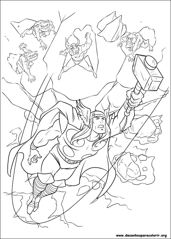 Desenho para colorir