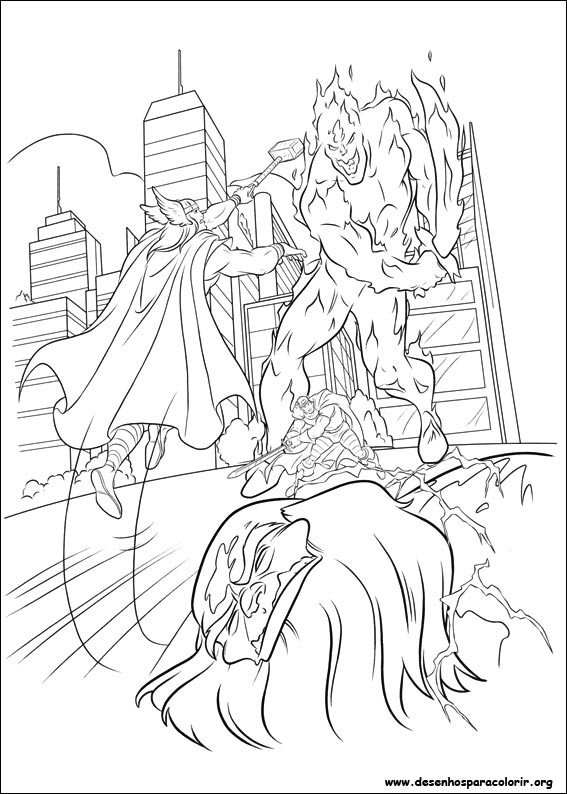 Desenho para colorir