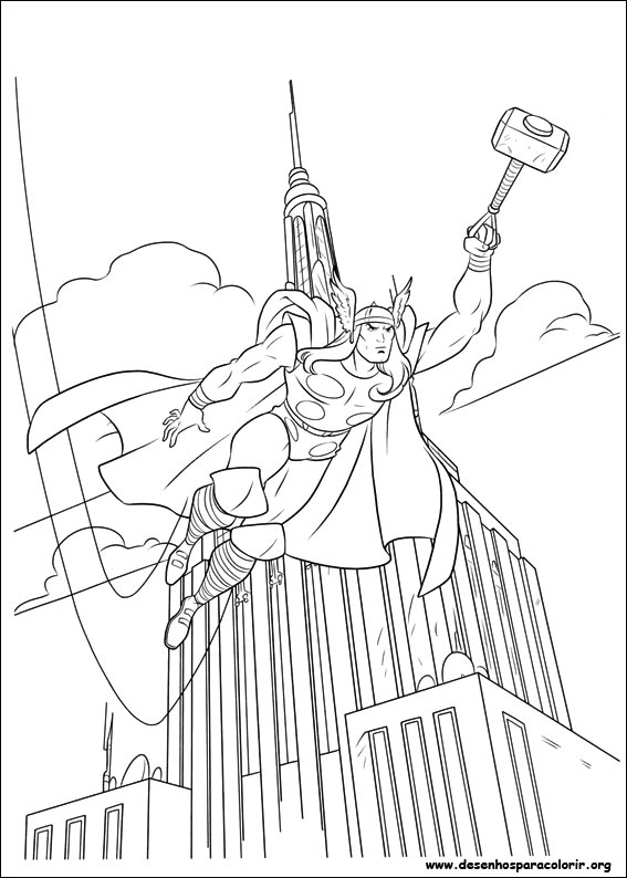 Desenho para colorir