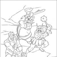 Desenhos para colorir Thor
