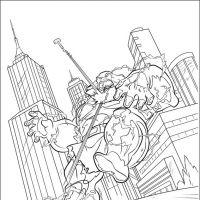 Desenhos para colorir Thor