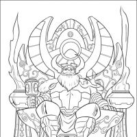 Desenhos para colorir Thor