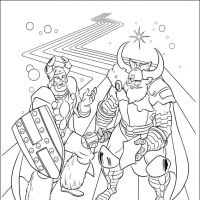 Desenhos para colorir Thor
