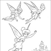 Desenhos para colorir Tinker bell