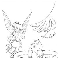 Desenhos para colorir Tinker bell