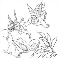 Desenhos para colorir Tinker bell