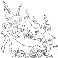 Desenhos para colorir Tinker bell
