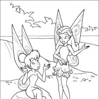 Desenhos para colorir Tinker bell