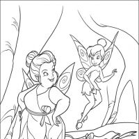 Desenhos para colorir Tinker bell