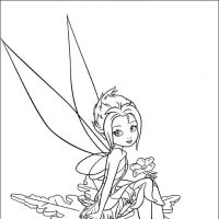 Desenhos para colorir Tinker bell