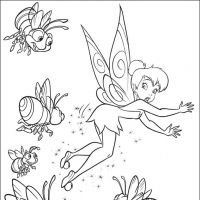 Desenhos para colorir Tinker bell