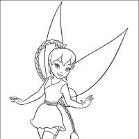 Desenhos para colorir Tinker bell