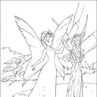 Desenhos para colorir Tinker bell