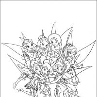 Desenhos para colorir Tinker bell