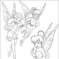 Desenhos para colorir Tinker bell