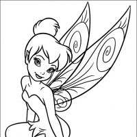 Desenhos para colorir Tinker bell