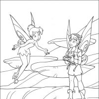 Desenhos para colorir Tinker bell